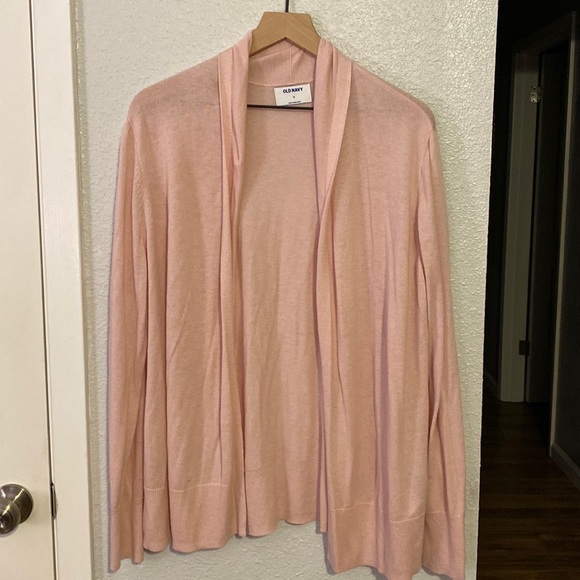 Old Navy Pink Open Front Cardigan. - Picture 1 of 6